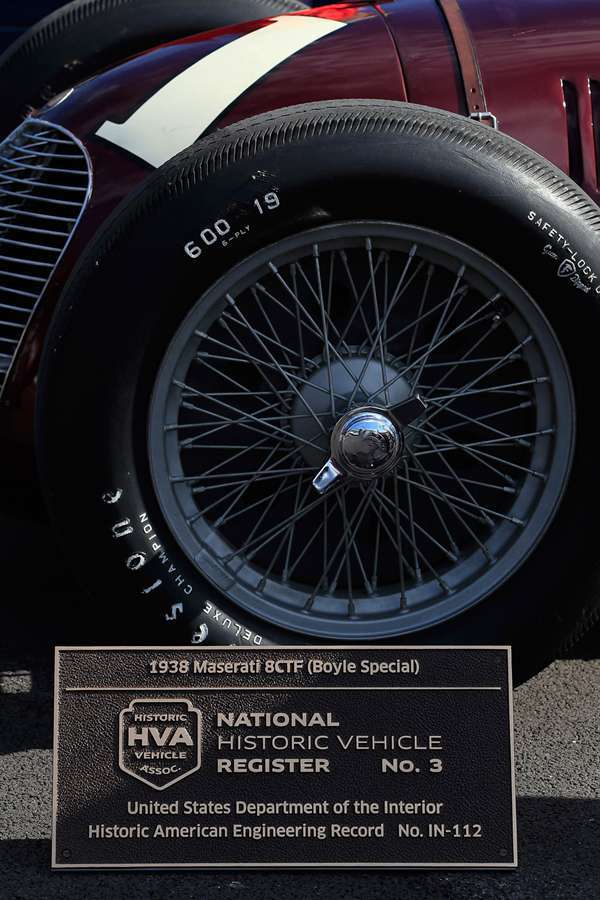 “历史名车协会”的认证使玛莎拉蒂8CTF赛车传奇成为了永恒