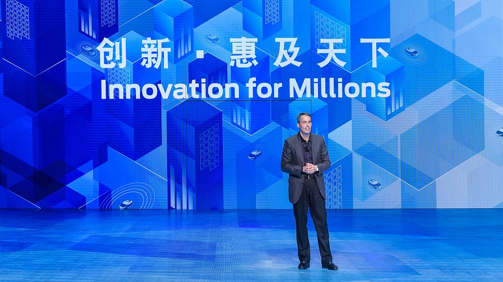 福特汽车（中国）有限公司董事长兼首席执行官罗礼祥在2015福特汽车创新大会上发言.jpg