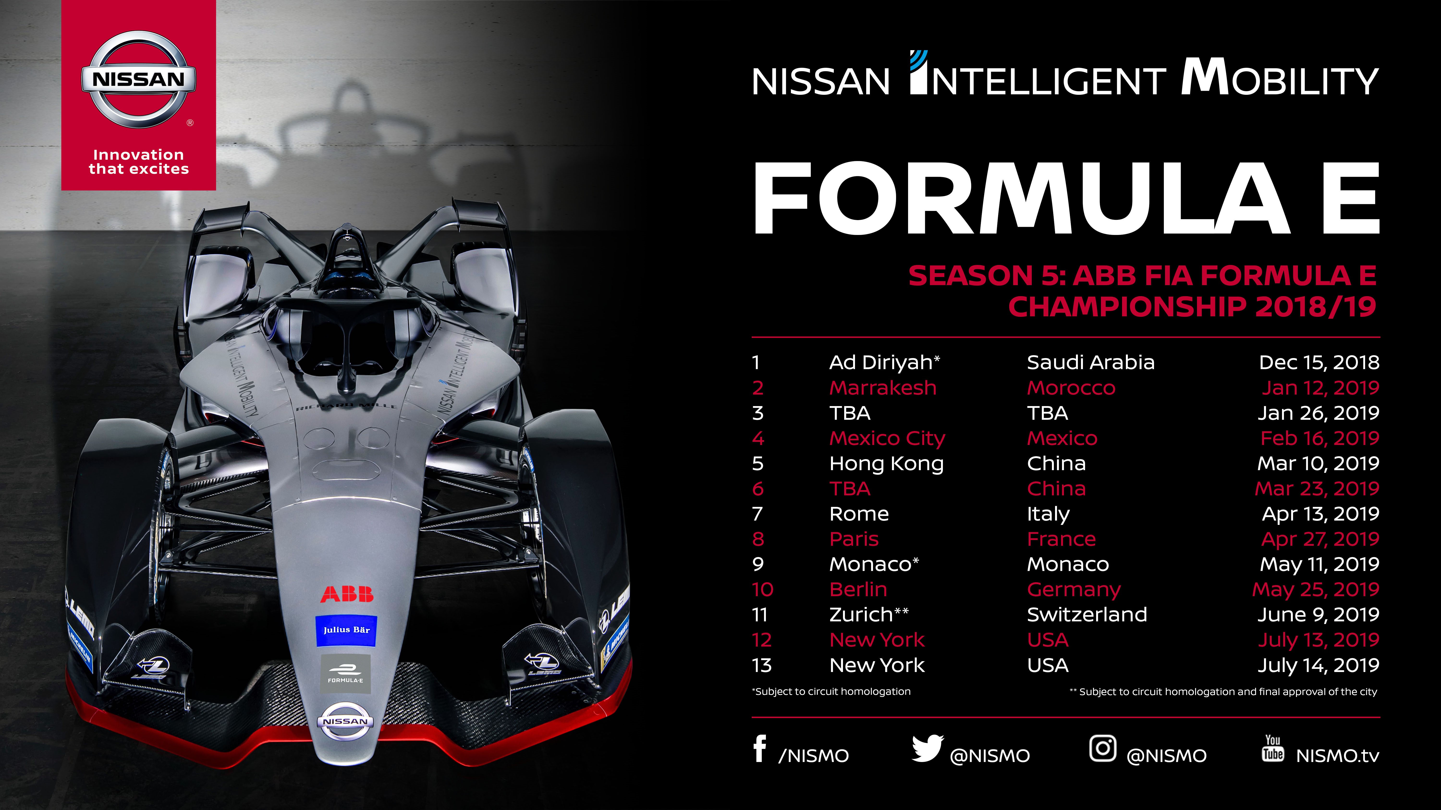 日产汽车出战2018-19赛季电动方程式（Formula E）全球大赛.jpg