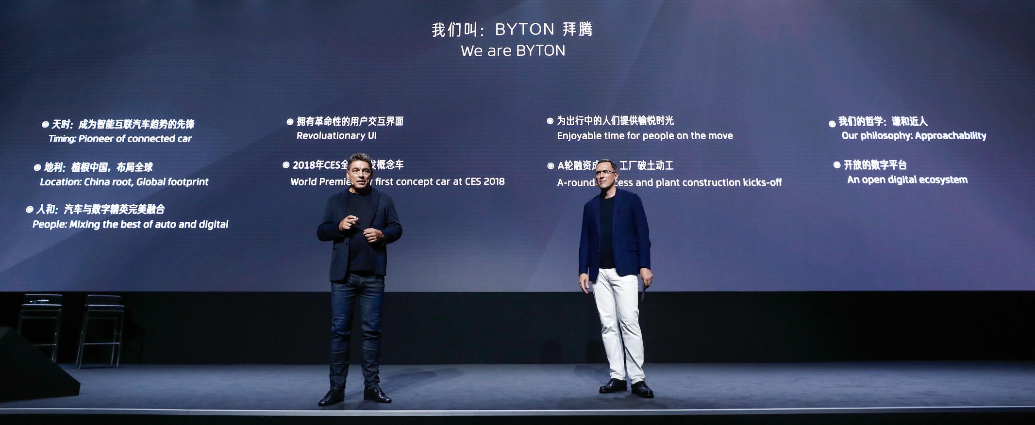 1. FMC首席执行官毕福康博士和总裁戴雷博士共同发布新品牌BYTON拜腾.jpg